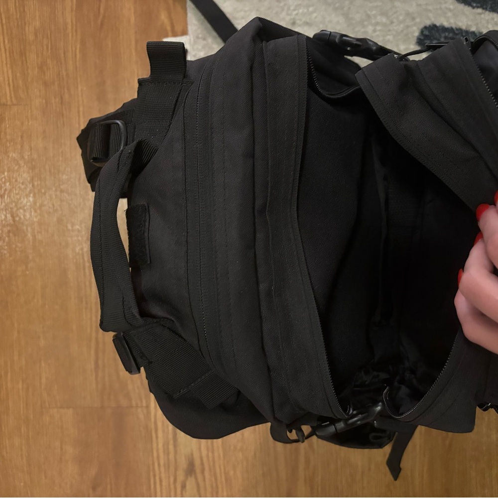 Black Tactical Backpack - Picture 2 of 3